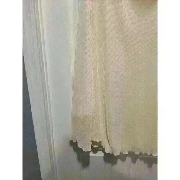 Vintage Pink Lily Size 2X Ivory Pleated Long-sleeved Blouse Top Made in USA NWOT - Picture 8 of 8